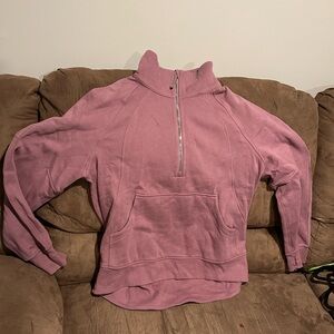 lululemon athletica Mauve Half-Zip Sweatshirt